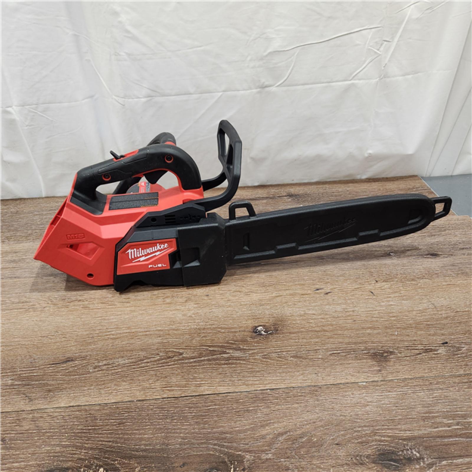 AS-IS M18 FUEL 14 in. 18V Lithium-Ion Brushless Cordless Battery Top Handle Chainsaw (Tool Only)