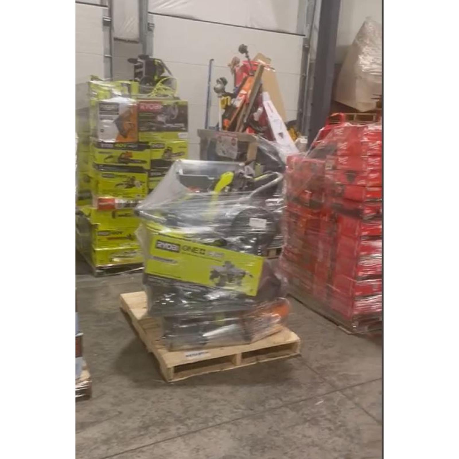 Pittston Location As-Is Power Tools Partial Truckload (10 pallets) 9795-A