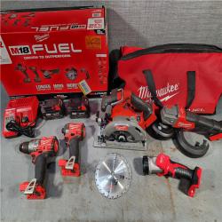 HOUSTON LOCATION - AS-IS Milwaukee  M18 FUEL 5-TOOL COMBO KIT