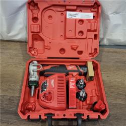 AS-IS M12 12-Volt Lithium-Ion Cordless PEX Expansion Tool Kit with (2) 1.5 Ah Batteries, (3) Expansion Heads and Hard Case