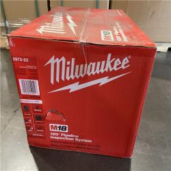 NEW! Milwaukee M18 18-Volt Lithium-Ion Cordless 120 Ft. Pipeline Inspection System Image Reel Kit with Batteries and Charger