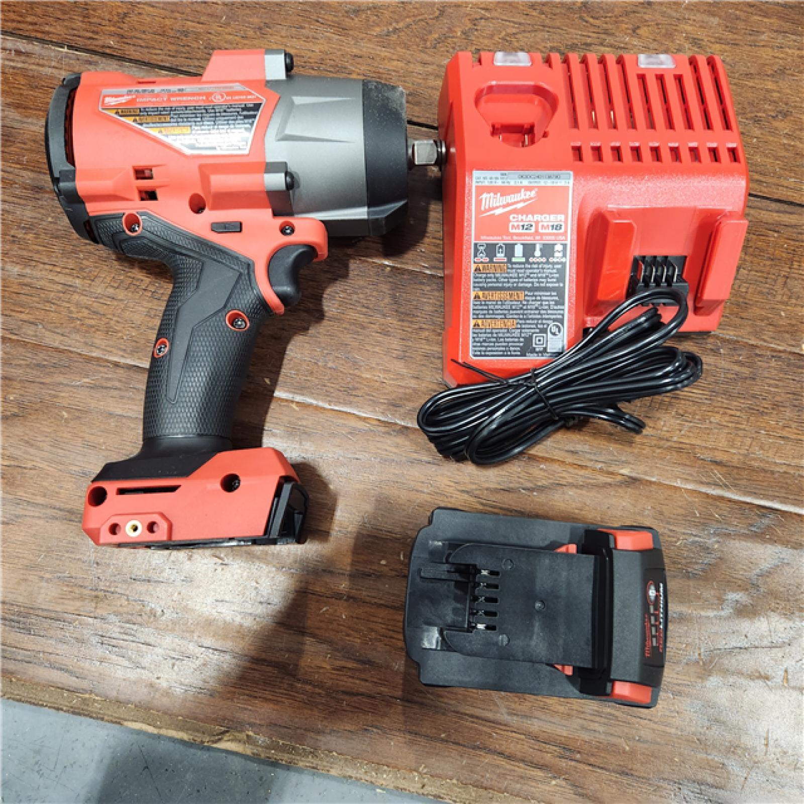 AS-IS Milwaukee M18 FUEL 1/2 High Torque Impact Wrench with Friction Ring Kit