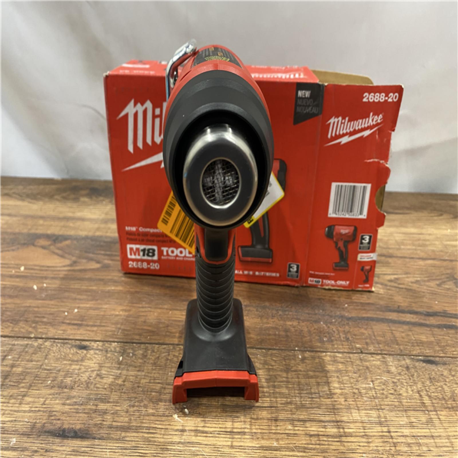 AS IS Milwaukee M18 18 Volt Compact Heat Gun