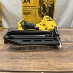 AS-IS DEWALT 20V MAX XR 16-Gauge Lithium-Ion Cordless Finish Nailer (Tool Only)