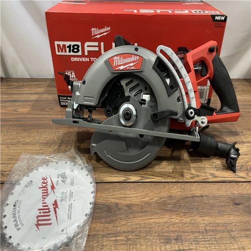 AS-IS Milwaukee 2830-20 Rear Handle Circular Saw M18 FUEL 7-1/4  Cordless Brushless Tool Only