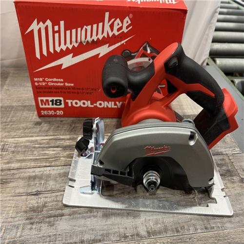 AS-IS Milwaukee 2630-20 M18 Cordless 6-1/2 Circular Saw Bare Tool Only - All