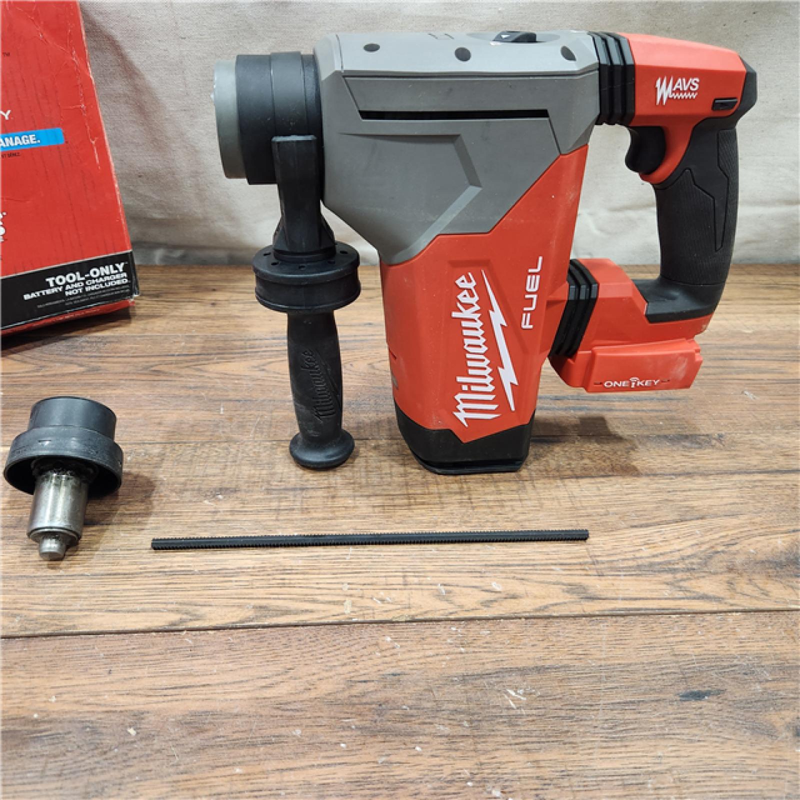 AS-IS Milwaukee 2915-20 M18 FUEL 18-Volt Lithium-Ion Brushless Cordless SDS-Plus 1-1/8 in. Rotary Hammer Drill (Tool-Only)