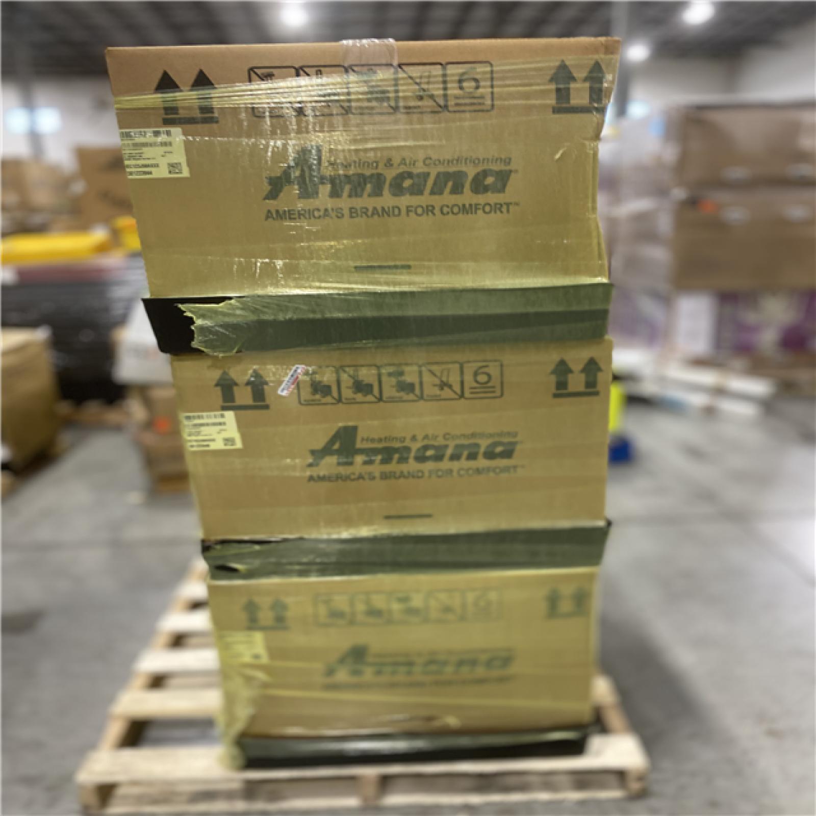 DALLAS LOCATION - Amana 12,000 Btu 265v 20a Standard High Efficiency Ptac PALLET -( 3 UNITS)