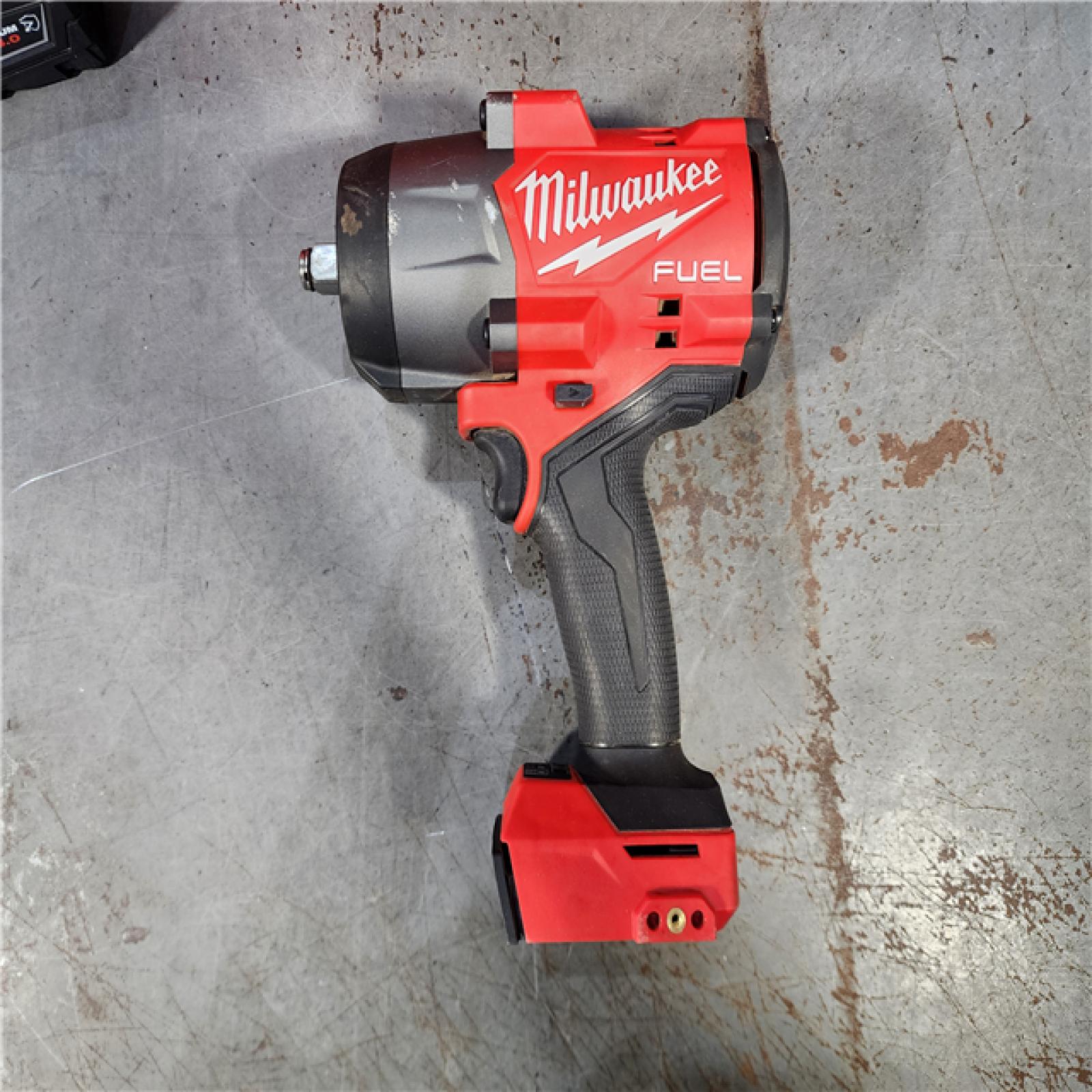 HOUSTON LOCATION - AS-IS Milwaukee M18 1/2 in. Cordless Brushless High Torque Impact Wrench Kit (Battery & Charger)