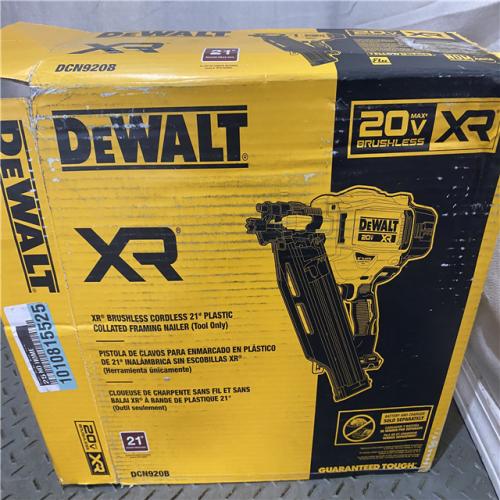 Houston location AS-IS DEWALT 20-Volt 21Â° Cordless Framing Nailer (Tool-Only)