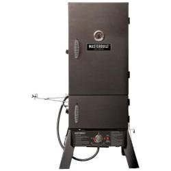 Masterbuilt 30 in. Dual Fuel Propane Gas and Charcoal Smoker in Black