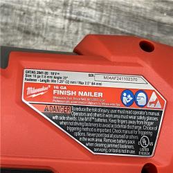 AS-IS Milwaukee 2841-20 18V Cordless Gen II 16 Gauge Angled Finish Nailer (Tool Only)