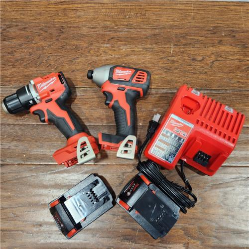 AS-IS Milwaukee M18 Compact Brushless 2-Tool Combo Kit