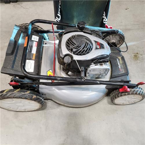 DALLAS LOCATION - AS-IS Murray 21 in. 140 cc Briggs and Stratton Walk Behind Gas Push Lawn Mower with Height Adjustment and with Mulch Bag