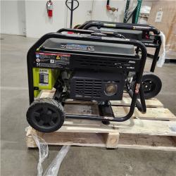 Dallas Location - As-Is RYOBI 6500-Watt Gasoline Powered Portable Generator(Lot Of 2)