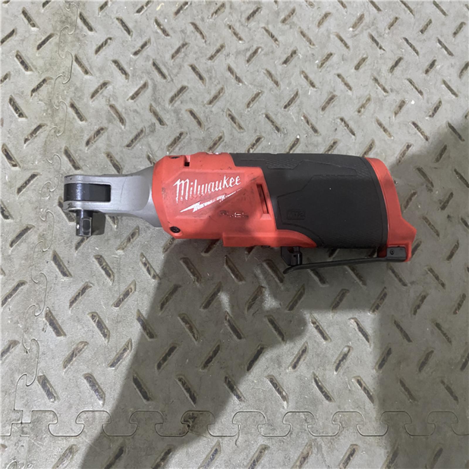 Houston location AS-IS  Milwaukee 2567-20 M12 FUEL Brushless Lithium-Ion 3/8 in. Cordless High Speed Ratchet (Tool Only)