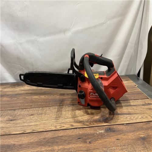 AS-IS Milwaukee Tool 2826-20T M18 FUEL 14  Top Handle 18-Volt Lithium-Ion Brushless Electric Cordless Chainsaw (Tool-Only)