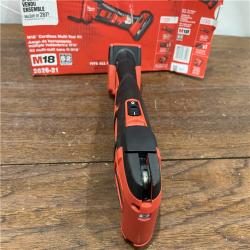 AS-ISMilwaukee 2626-20 M18 Lithium-Ion Cordless Multi-Tool (Tool Only)