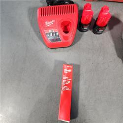 HOUSTON LOCATION - AS-IS M12 12-Volt Lithium-Ion Cordless PEX Expansion Tool Kit with (2) 1.5 Ah Batteries, (2) Expansion Heads and Hard Case