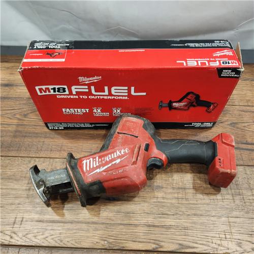 AS-IS M18 FUEL 18V Lithium-Ion Brushless Cordless HACKZALL Reciprocating Saw (Tool-Only)