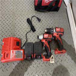 Houston location AS-IS Milwaukee Electric Tools 2691-22 MILWAUKEE M18 COMBO KITS LIKE NEW