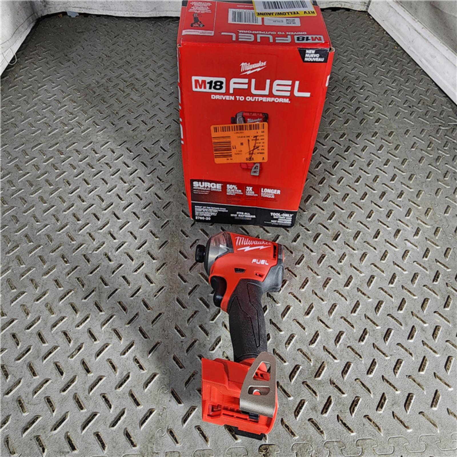 HOUSTON LOCATION - AS-IS M18 FUEL SURGE 18V Lithium-Ion Brushless Cordless 1/4 in. Hex Impact Driver (Tool-Only)