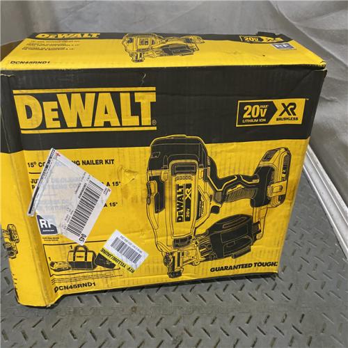 Houston location AS-IS DEWALT Stanley  Black & Decker 2007898 Roofing Nailer Cordless