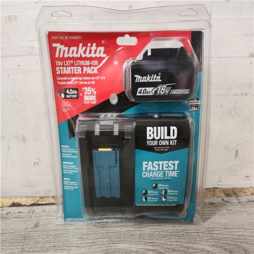 Phoenix Location Makita 18V LXT Lithium-Ion High Capacity Battery Pack 4.0Ah with Fuel Gauge and Charger Starter Kit