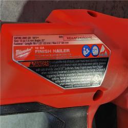 HOUSTON LOCATION - AS-IS (APPEARS LIKE NEW) Milwaukee 2841-20 18V Cordless Gen II 16 Gauge Angled Finish Nailer (Tool Only)