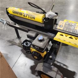 Dallas Location - As-Is Champion Power Equipment 37 Ton 338cc Gas Powered Log Splitter