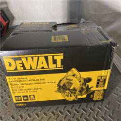 Houston location AS-IS DEWALT 15 Amp Corded 7-1/4 in. Lightweight Circular Saw