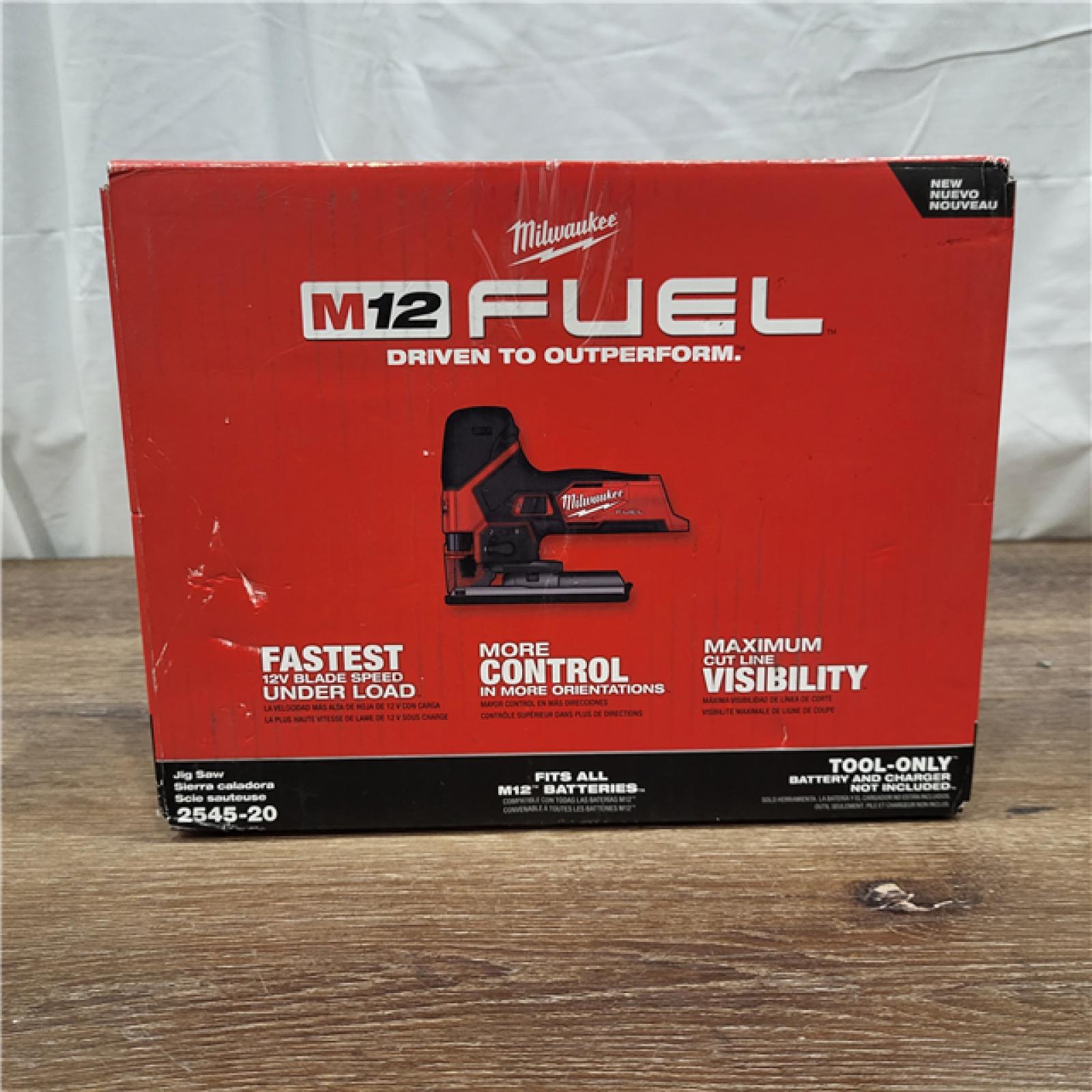 AS-IS Milwaukee 2545-20 12V Lithium-Ion Cordless Jig Saw (Tool-Only)