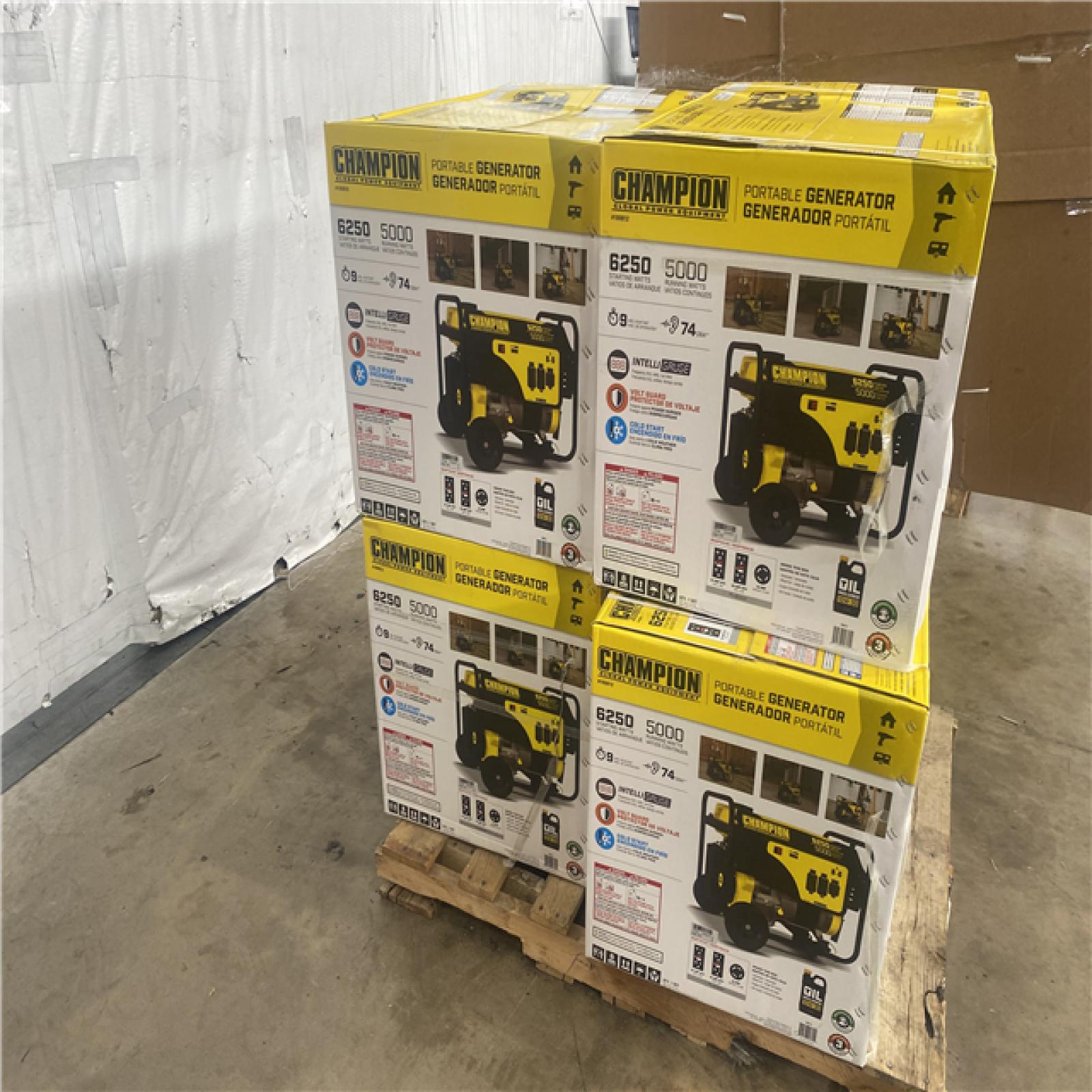 Houston Location AS IS - Champion Generator 6250 Watts