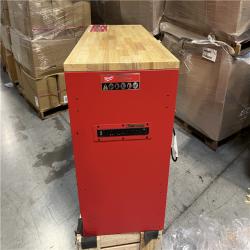 DALLAS LOCATION - Milwaukee Tool Storage 52 in. W Heavy Duty Red Mobile Workbench Cabinet