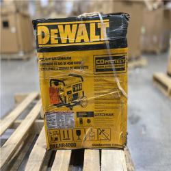 DALLAS LOCATION - DEWALT 4500 / 4000- Watt Gas Powered Portable Generator with Idle Control, Covered Outlets and CO Protect