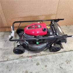 Houston location- AS-IS Honda 21 in. 3-in-1 Variable Speed Gas Walk Behind Self-Propelled Lawn Mower with Auto Choke