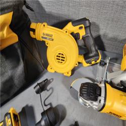 HOUSTON LOCATION - AS-IS (APPEARS LIKE NEW) DEWALT 20V MAX Lithium-Ion Brushed Cordless (10-Tool) Combo Kit