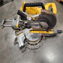 AS-IS DEWALT 60V MAX Lithium-Ion 12 in. Brushless Cordless Sliding Miter Saw (Tool Only)