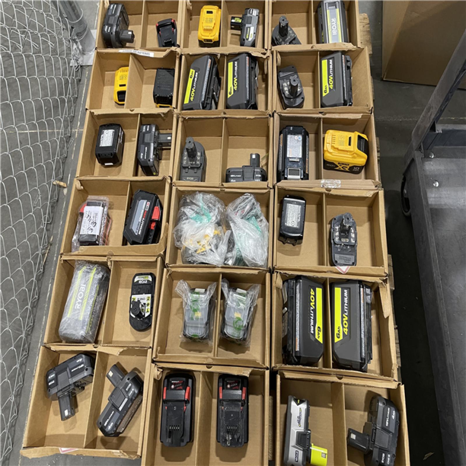 DALLAS LOCATION - AS-IS BATTERY PALLET