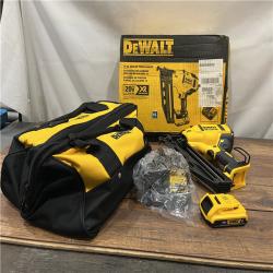 AS-IS DeWalt DCN660D1 20V 16 Gauge Cordless Angled Finish Nailer Kit W/ 2Ah Battery