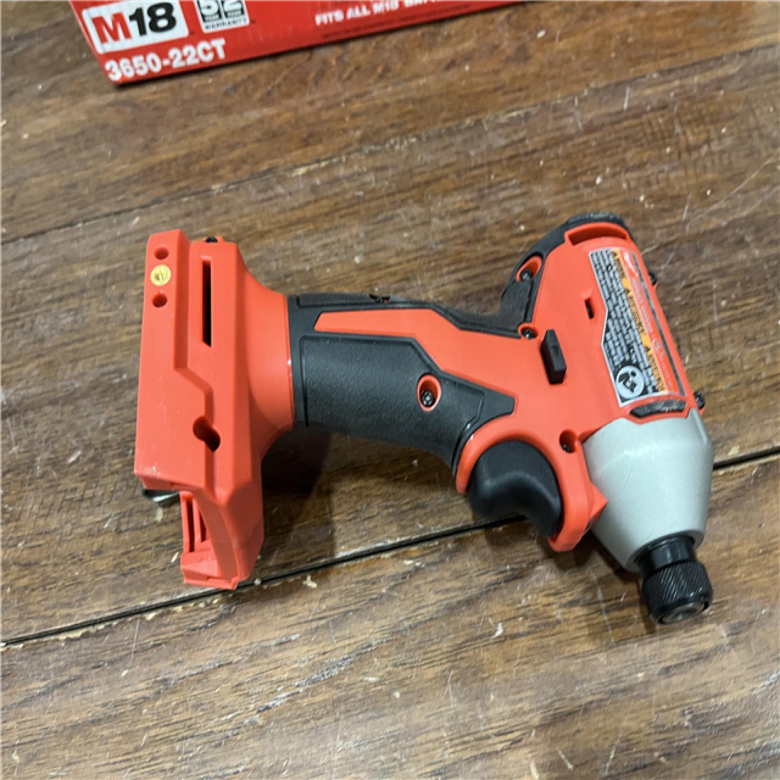 AS-ISMilwaukee M18 Compact Brushless 1/4  Hex Impact Driver Kit