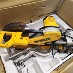 AS-IS 15 Amp Corded 12 in. Double Bevel Sliding Compound Miter Saw with XPS Technology, Blade Wrench and Material Clamp