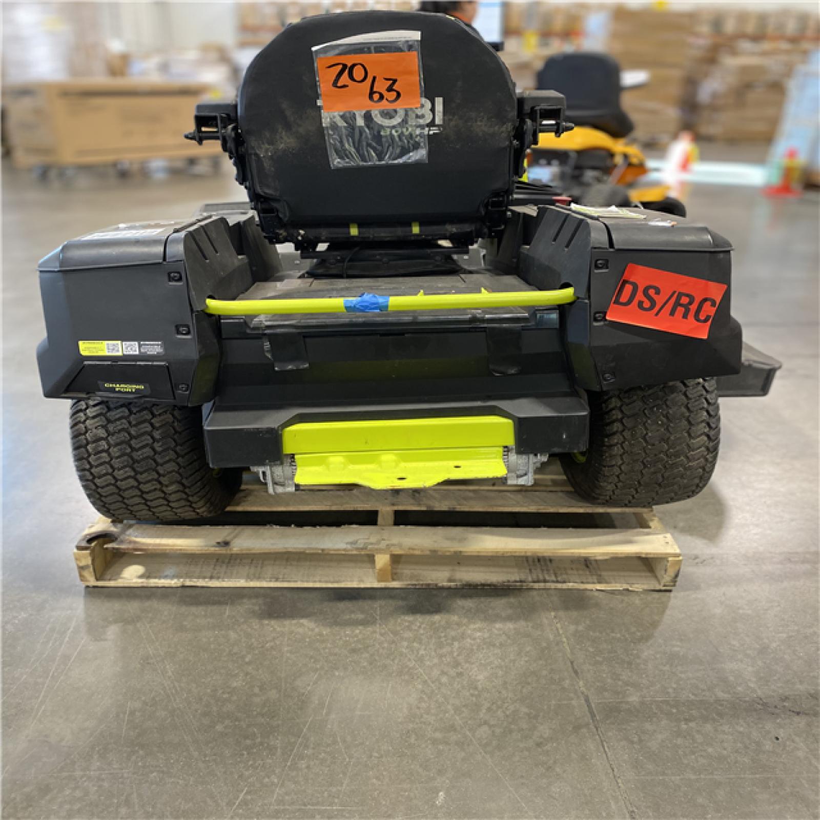 DALLAS LOCATION - RYOBI 80V HP Brushless 54 in. Battery Electric Cordless Zero Turn Riding Mower