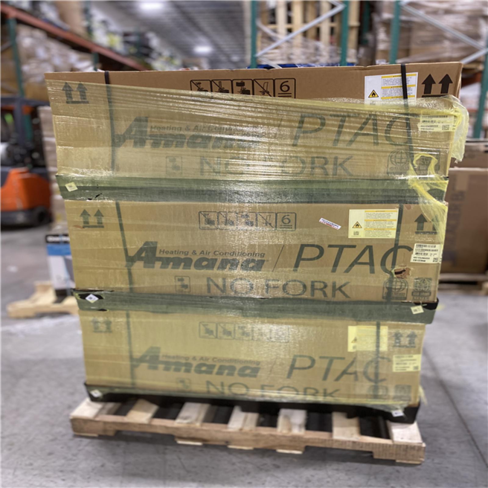 DALLAS LOCATION - Amana 12,000 Btu 265v 20a Standard High Efficiency Ptac PALLET -( 3 UNITS)