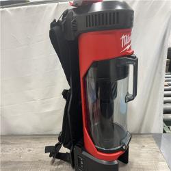 AS-IS MILWAUKEE M18 FUEL 18-Volt Lithium-Ion Brushless 1 Gal. Cordless 3-in-1 Backpack Vacuum (Vacuum-Only)