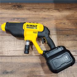 AS-IS DEWALT 20V MAX 550 PSI 1.0 GPM Cold Water Cordless Battery Power Cleaner with 4 Nozzles (Tool Only)