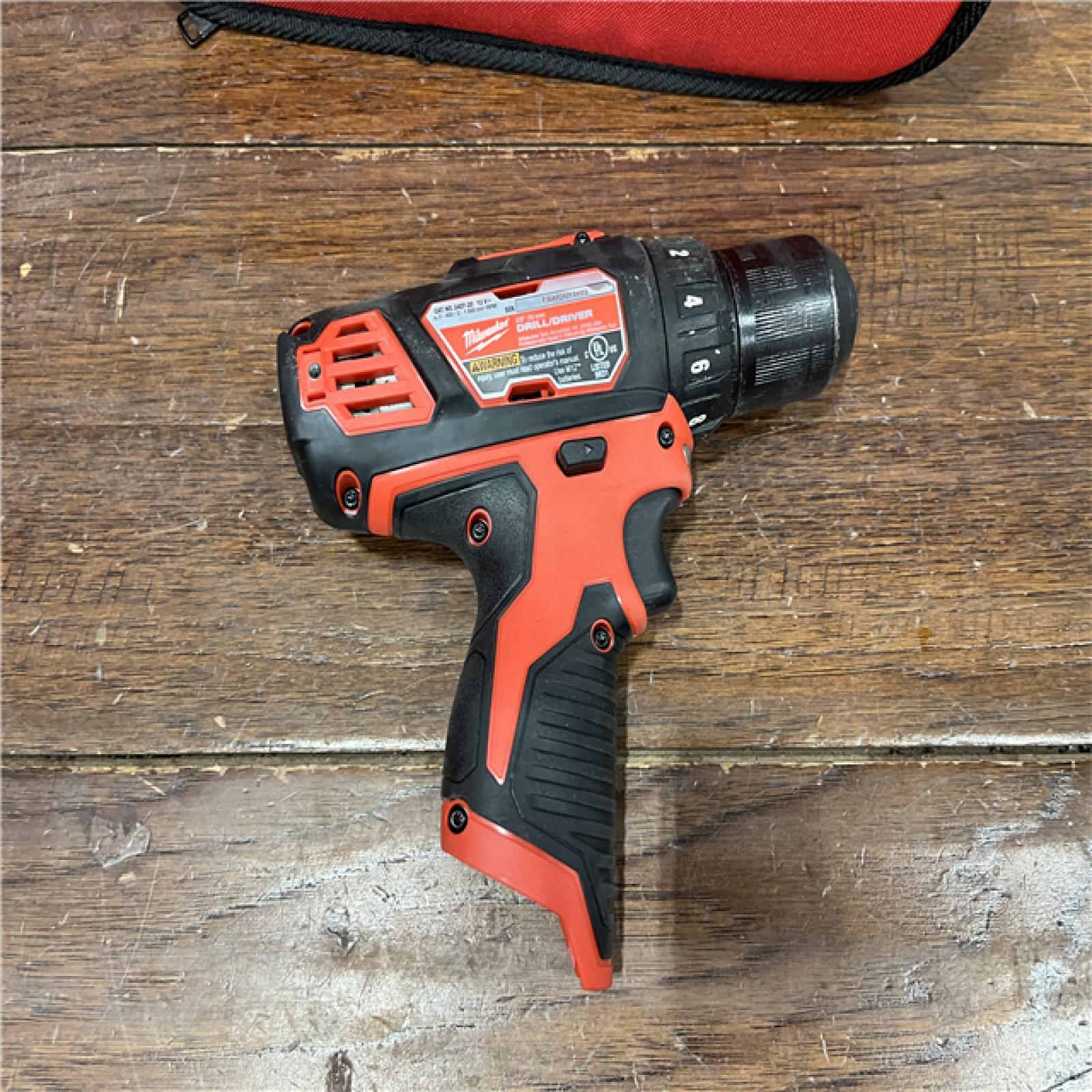 AS-ISM12 12V Lithium-Ion Cordless 3/8 in. Drill/Driver Kit with Two 1.5 Ah Batteries, Charger and Tool Bag