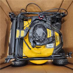 DALLAS LOCATION - AS-IS DEWALT 21 in. 150cc Briggs and Stratton 625ex Engine Rear Wheel Drive 2-in-1 Gas Self Propelled Walk Behind Lawn Mower