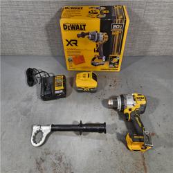 HOUSTON LOCATION - AS-IS DEWALT 20V XR Lithium-Ion Cordless Hammer Drill Kit with 8.0 Ah Battery, Charger (NO KIT BAG)