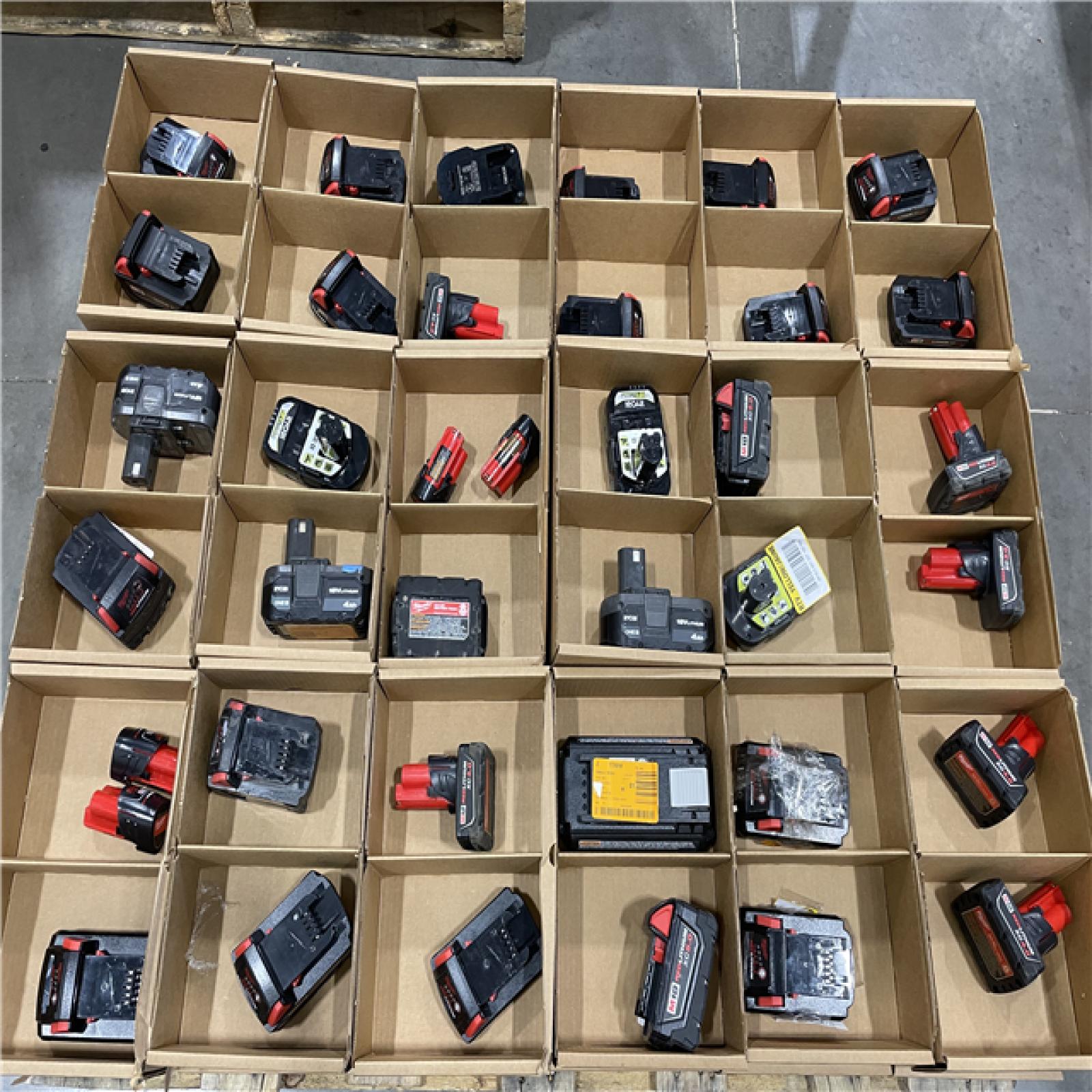 DALLAS LOCATION - AS-IS BATTERY PALLET